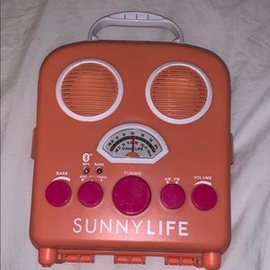 Orange/pink Sunny life stereo